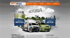 Desktop Screenshot of budgetvictoria.com